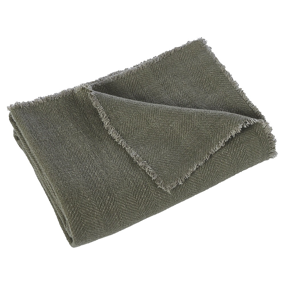 Renwil THR1014 Vernier 70X50 Throw Blanket - Dark Green