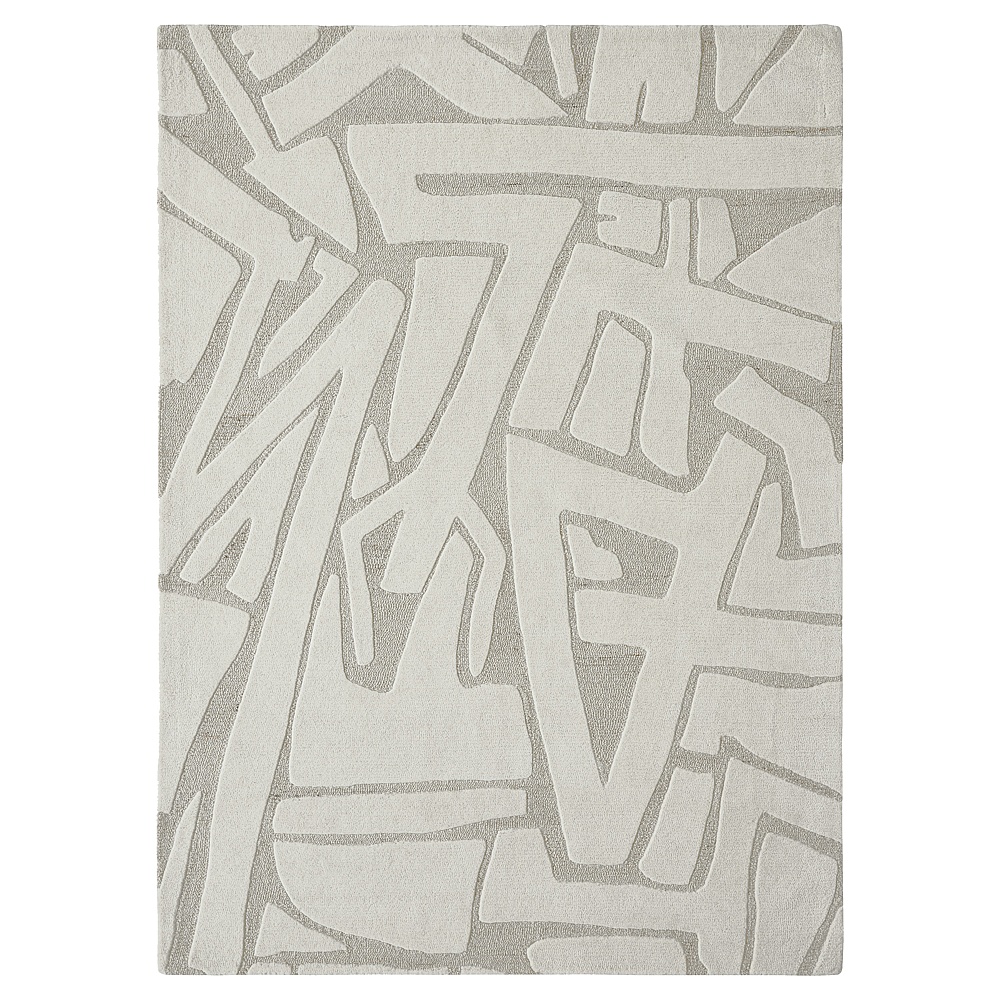Renwil RCOS-21151-57 Cosmos 5'3" x 7'3" ft Handwoven Indoor Rug - Ivory/ Sand