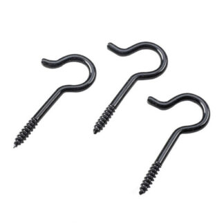 Onward 681FBR 2-1/2" Ceiling Hook, 3 Pack - Black