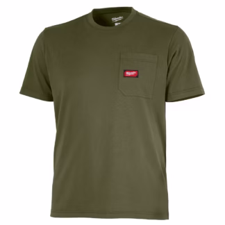 Milwaukee® 605GN-X GRIDIRON™ Short Sleeve Pocket T-Shirt - Green