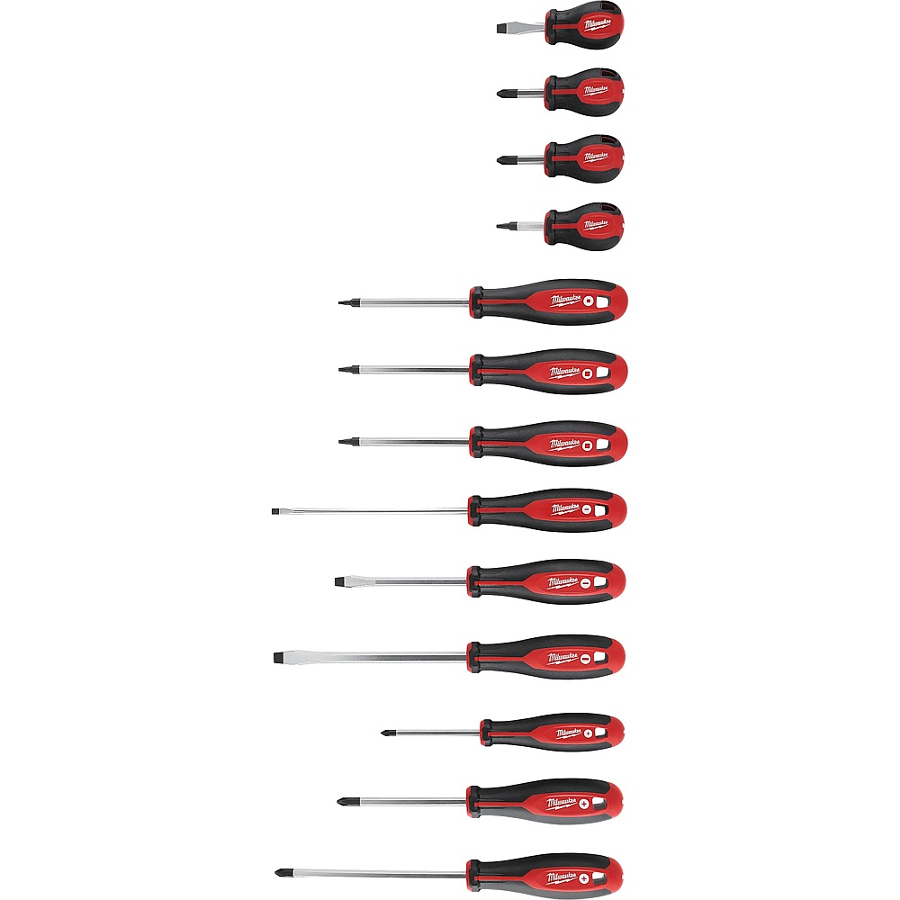 Milwaukee 48-22-2713 Tri-Lobe Screwdriver Kit - 13PC