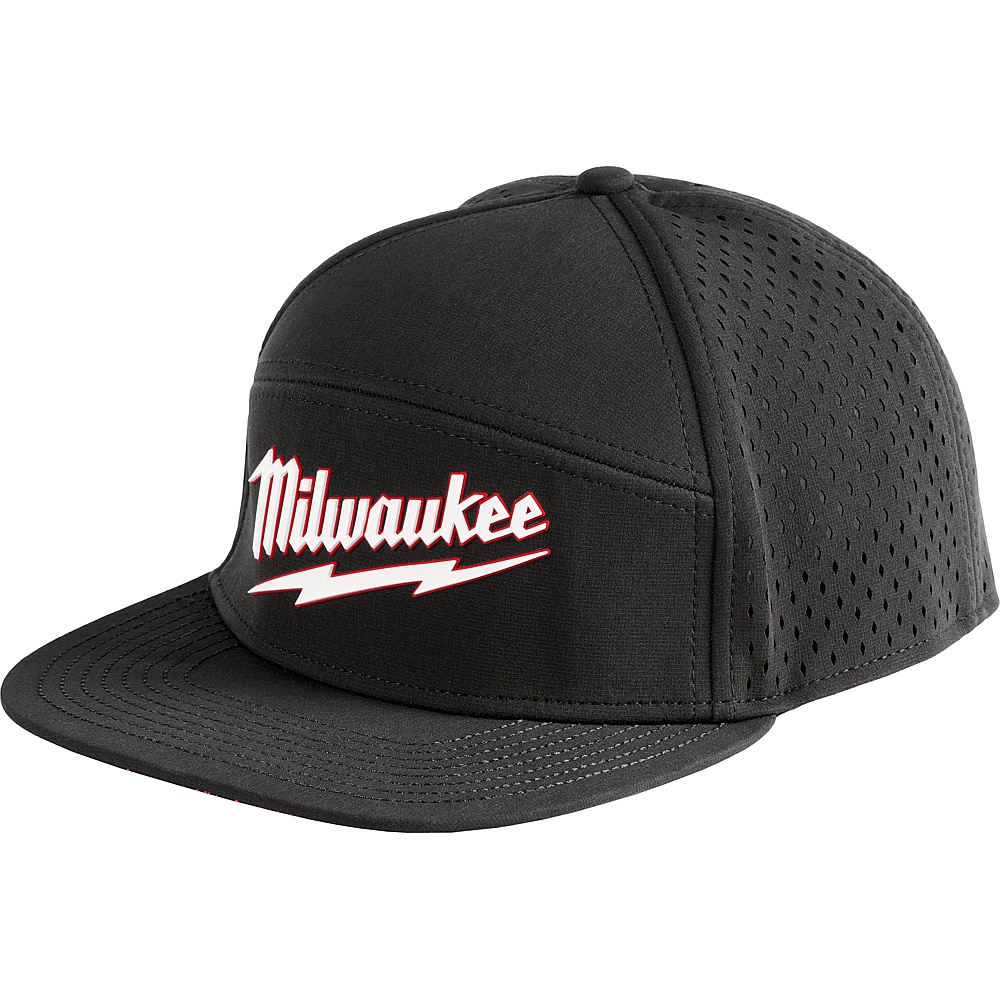 Milwaukee M771B Flat Brim Snapback - Black