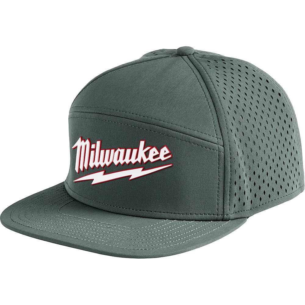 Milwaukee M771E Flat Brim Snapback - Green