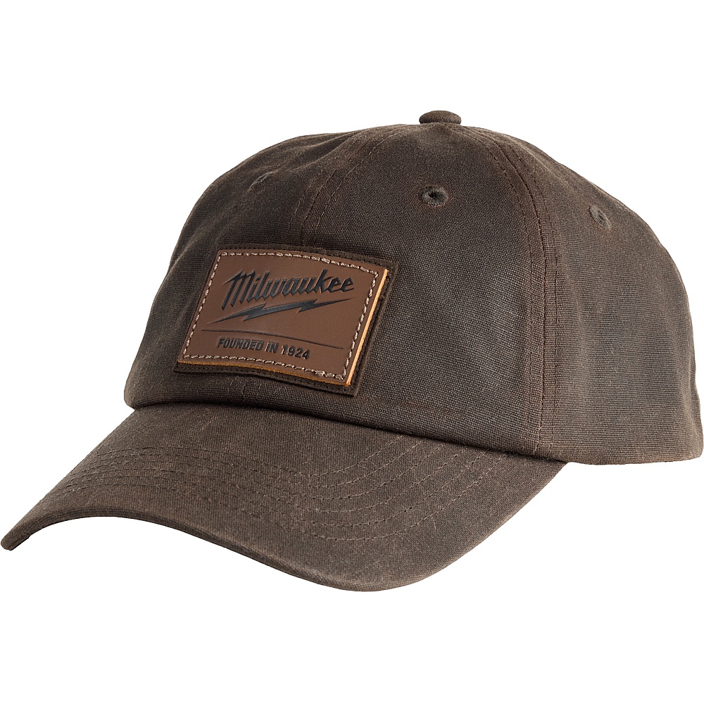 Milwaukee M772N Waxed Canvas Adjustable Hat - Brown