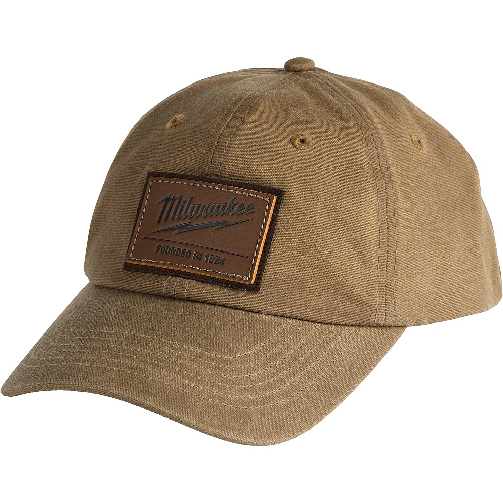 Milwaukee M772K Waxed Canvas Adjustable Hat - Khaki