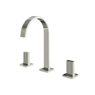 Aquabrass 34716 Tosca Widespread Lavatory Faucet - Polished Nickel