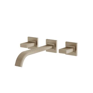 Aquabrass 34729 Tosca Wall 8" Lavatory Faucet - Brushed Nickel (Trim Only)