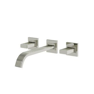 Aquabrass 34729 Tosca Wall 8" Lavatory Faucet - Polished Nickel