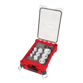 Milwaukee® 49-22-4702 QUIK LOK™ HOLE DOZER™ Bi-Metal Kit with PACKOUT™ Compact Organizer, 12 Pack