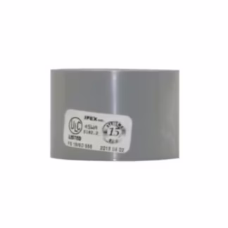Noble 112PVCDWVCOUP 1-1/2" System 15® PVC DWV Coupling - Grey