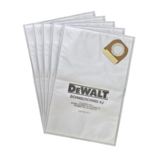 DeWalt DCV9402 Disposable DCV585 60V MAX* Dust Extractor Fleece Liner, 5 Pack