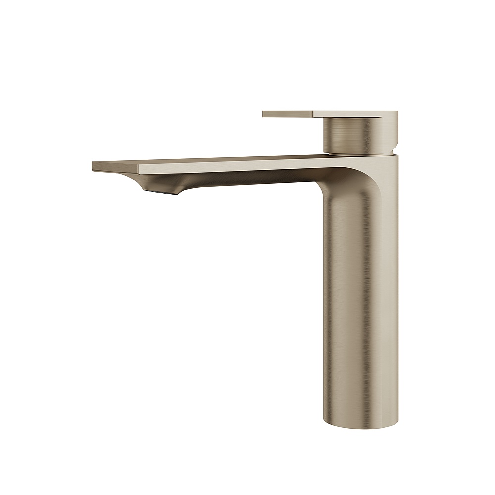 Aquabrass ABFB92020BN Alpha Tall Single-Hole Lavatory Faucet - Brushed Nickel