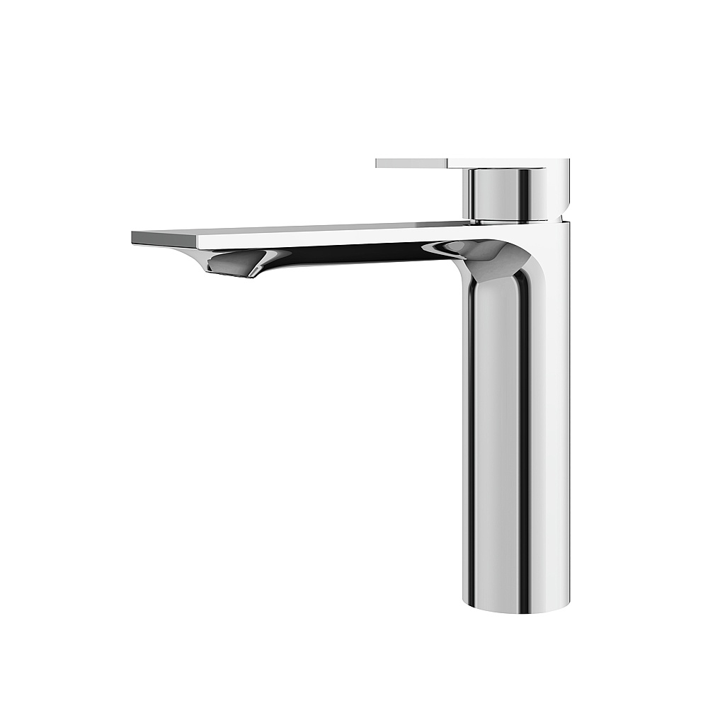 Aquabrass ABFB92020PC Alpha Tall Single-Hole Lavatory Faucet - Polished Chrome