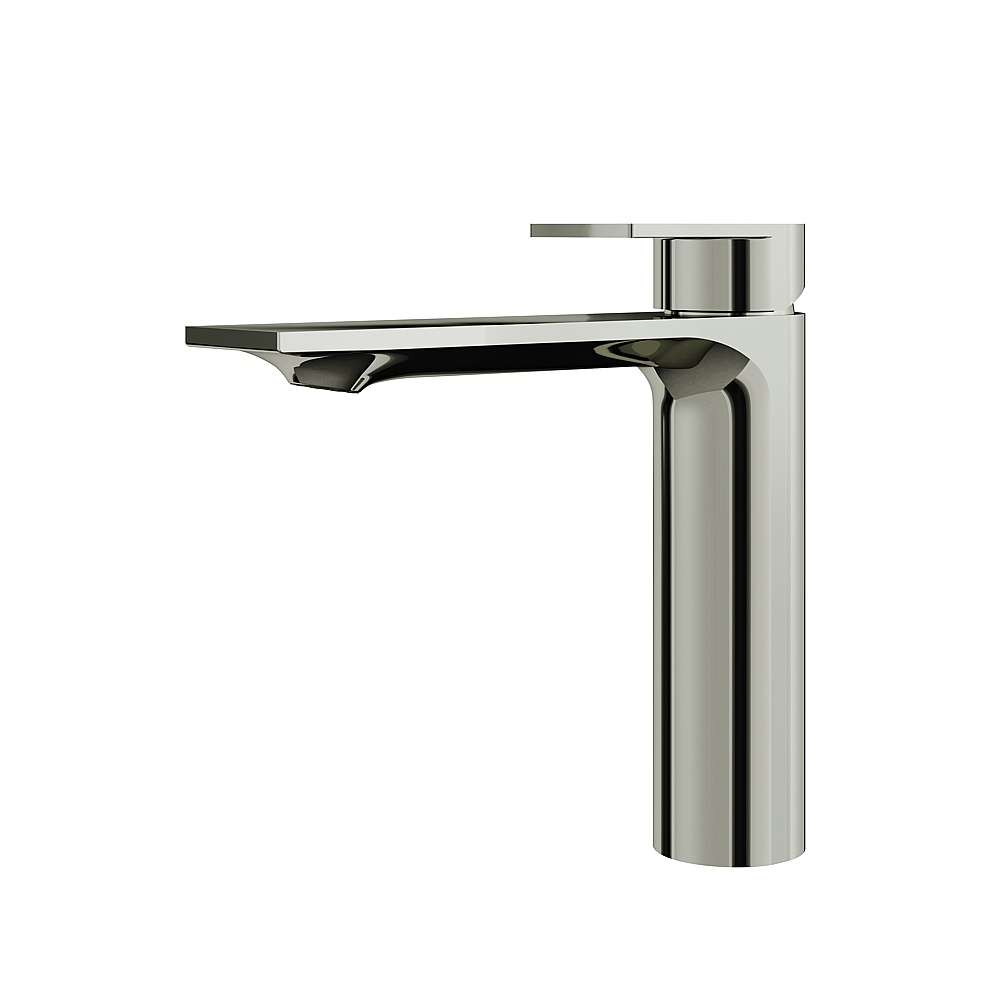 Aquabrass ABFB92020PN Alpha Tall Single-Hole Lavatory Faucet - Polished Nickel