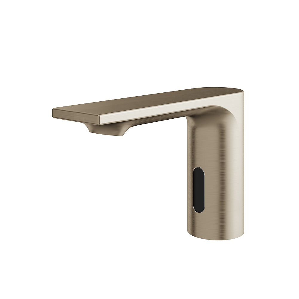 Aquabrass ABFB92064BN Alpha Touchless Single-Hole Lavatory Faucet - Brushed Nickel