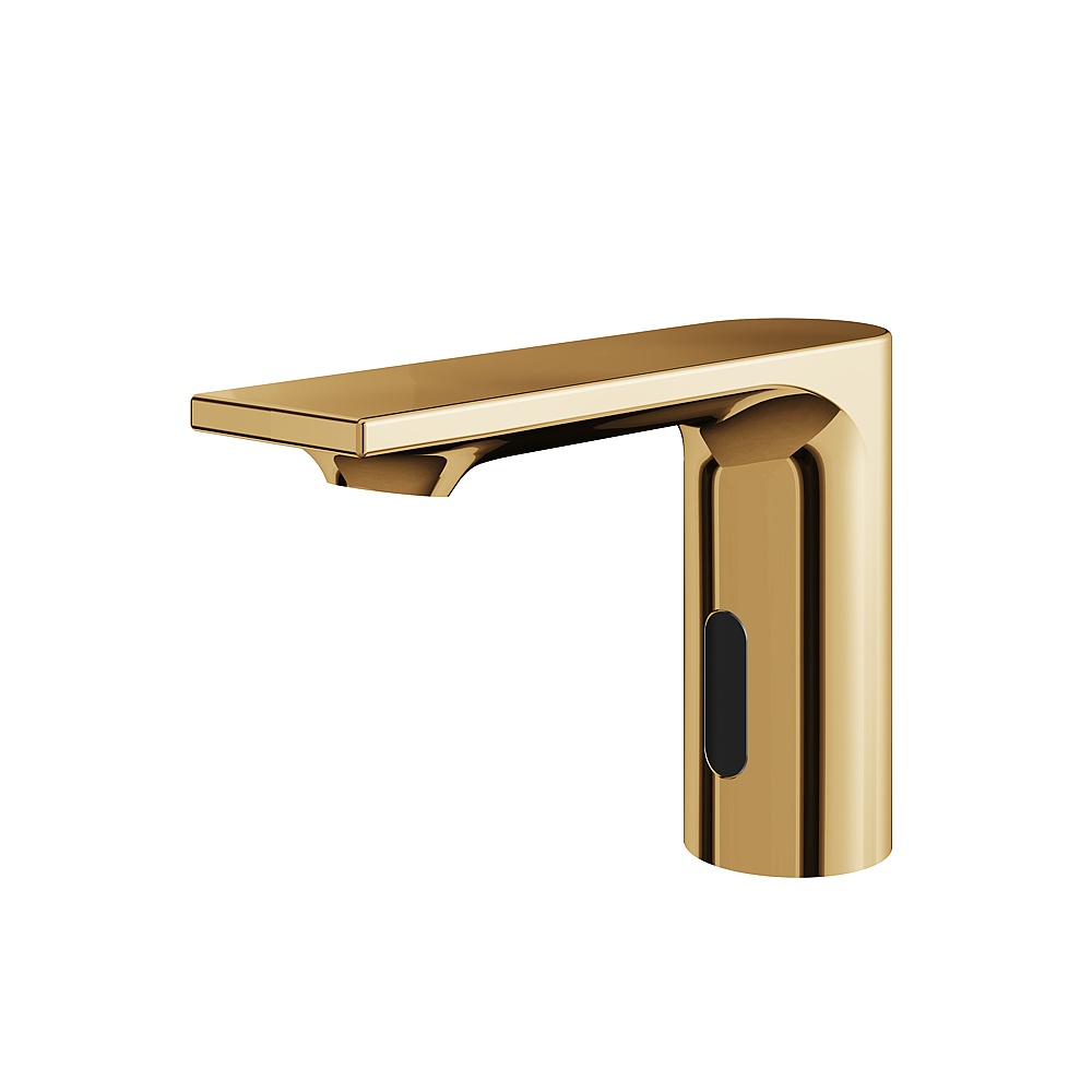 Aquabrass ABFB92064PGD Alpha Touchless Single-Hole Lavatory Faucet - Polished Gold