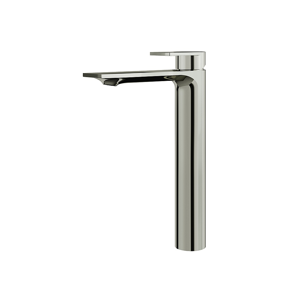 Aquabrass ABFB92120PN Alpha Tall Single-Hole Lavatory Faucet - Polished Nickel
