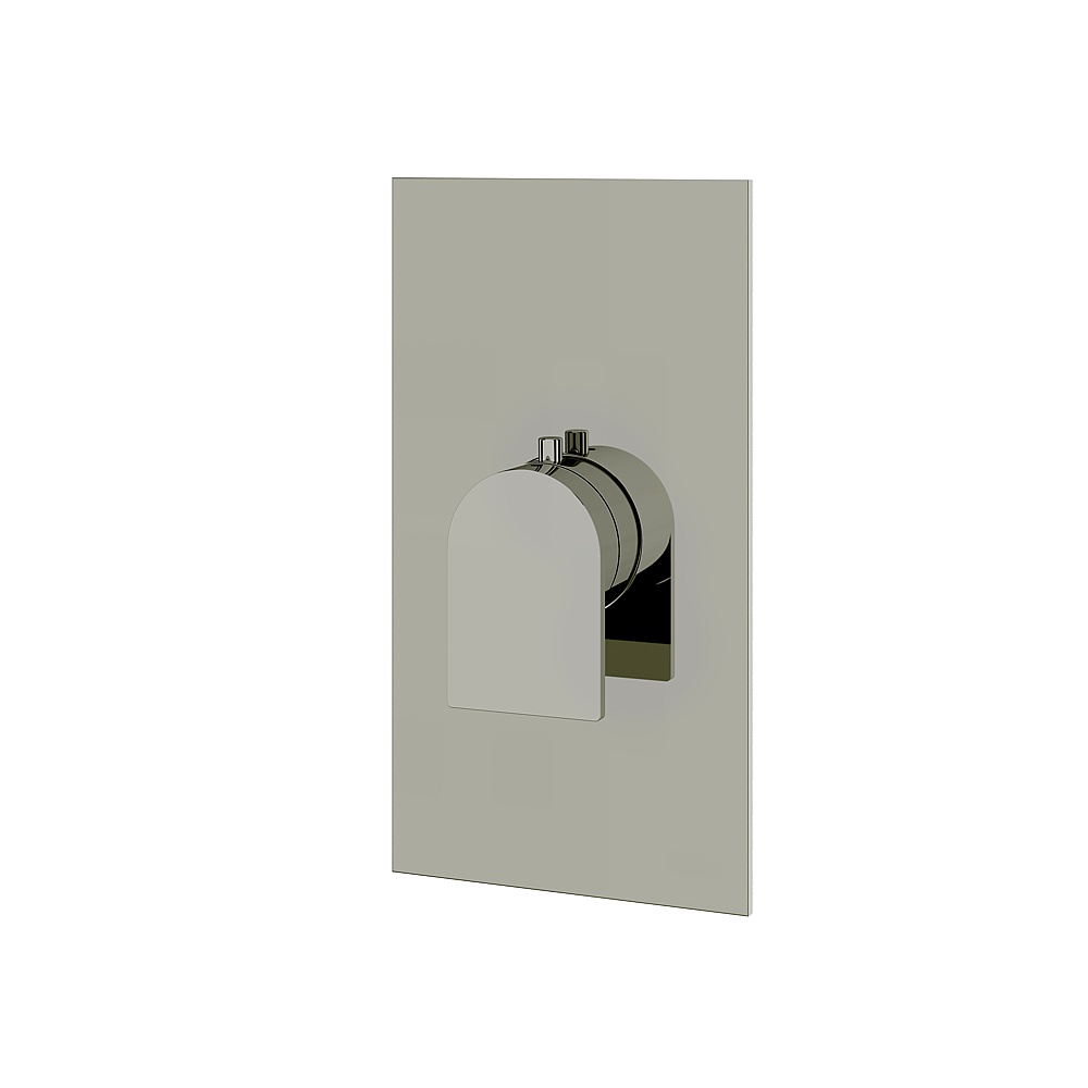 Aquabrass ABSTSR3092PN Alpha Trim Set for T12000 Valve - Polished Nickel