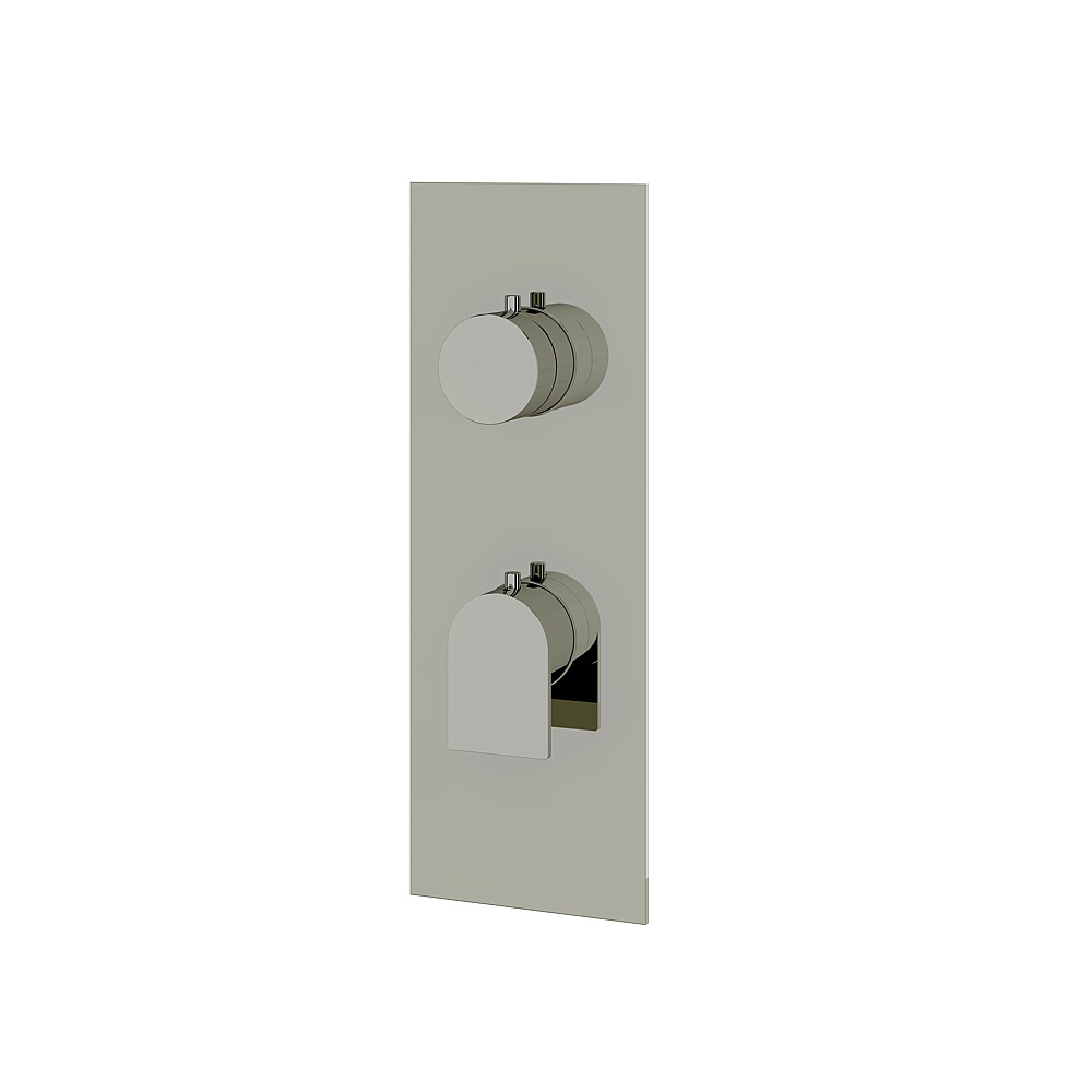 Aquabrass ABSTSR9292PN Alpha Trim Set -2-Way Non-Shared for T12123 - Polished Nickel