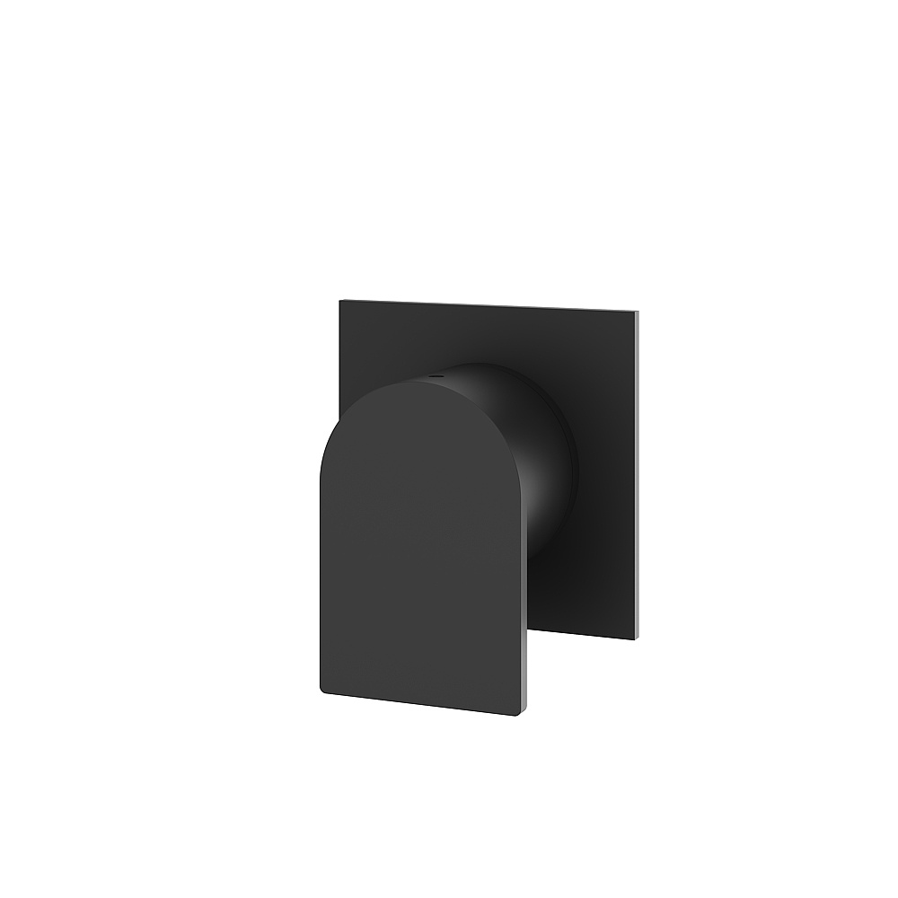 Aquabrass ABSTSR0692BK Alpha Trim Set for N1206 Valve - Matte Black