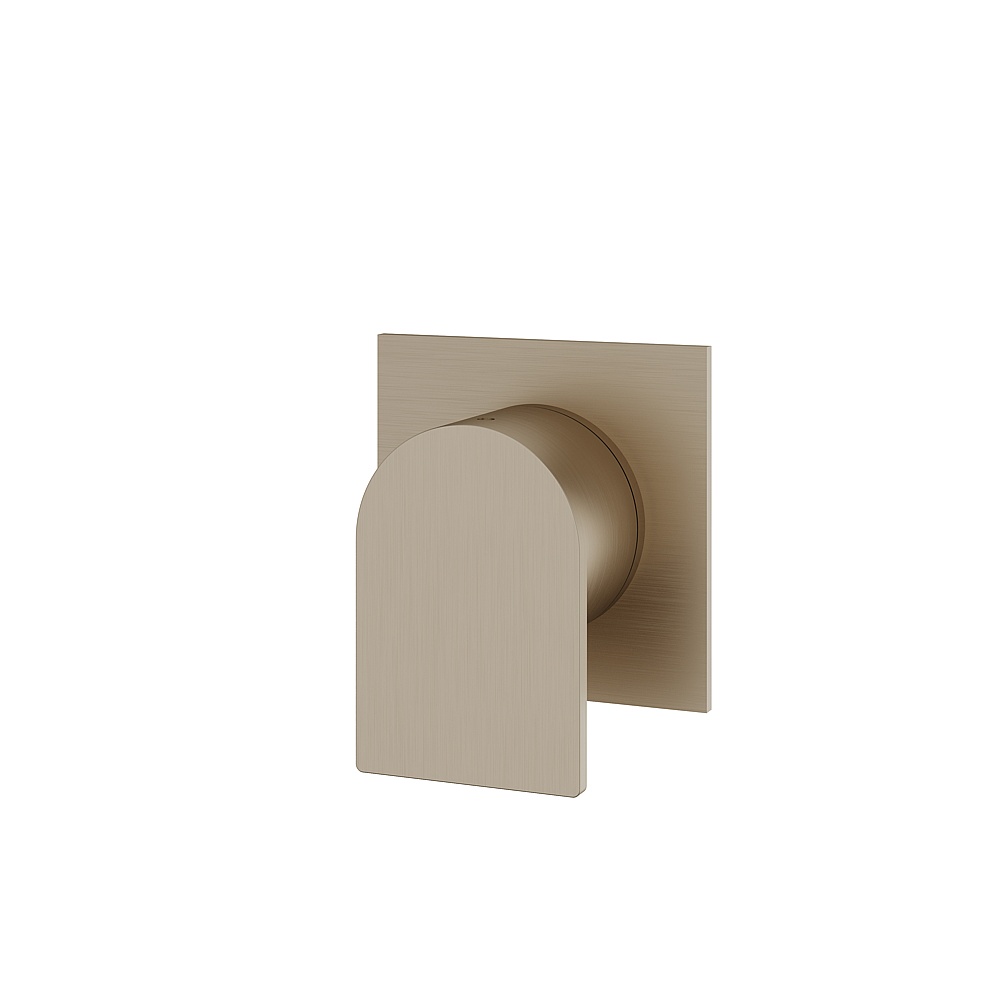 Aquabrass ABSTSR2292BN Alpha Trim Set 2-Way for 61934 Valve - Brushed Nickel