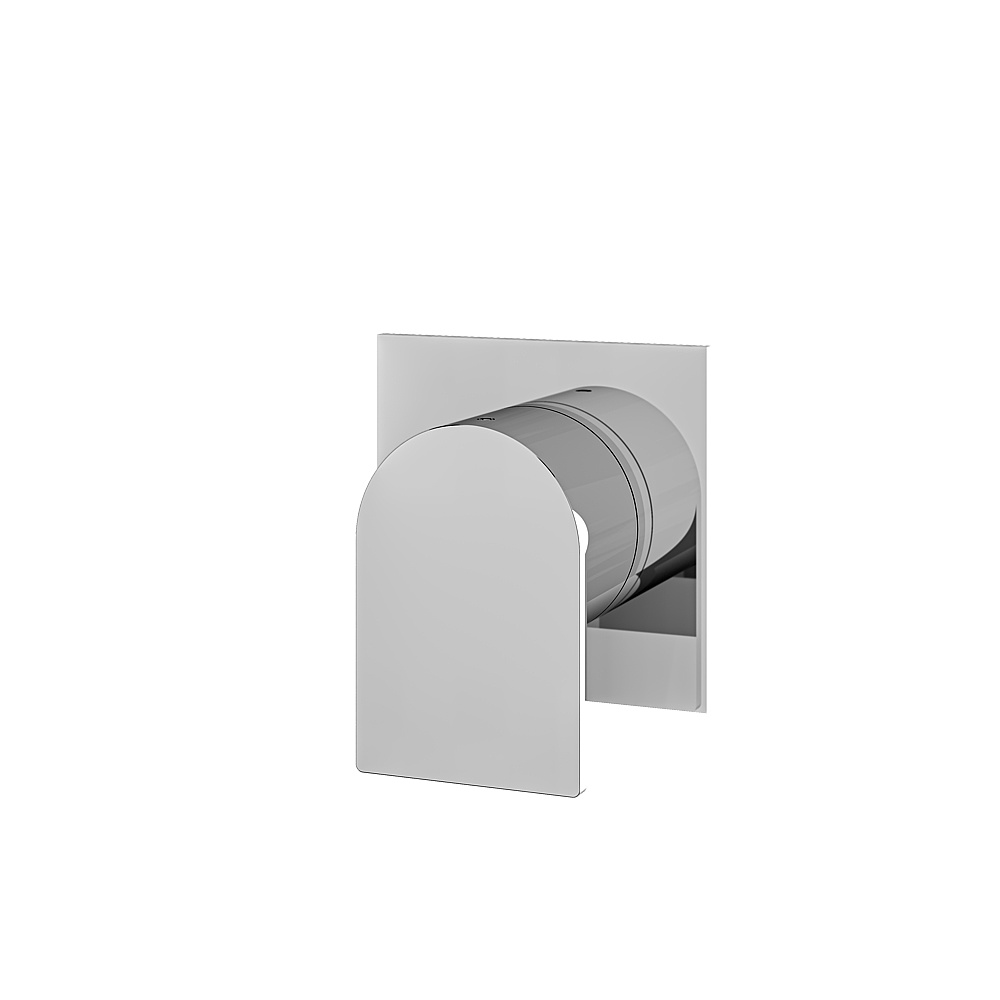 Aquabrass ABSTSR2392PC Alpha Trim Set 3-Way Shared for 61934 Valve - Polished Chrome