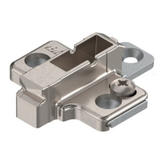 Blum 175H916180 6mm Zinc Mounting Plate - Nickel