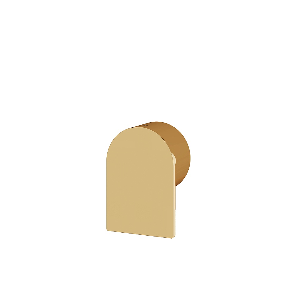 Aquabrass ABSH92095PGD Alpha Handle for Thermo Trimset - Polished Gold