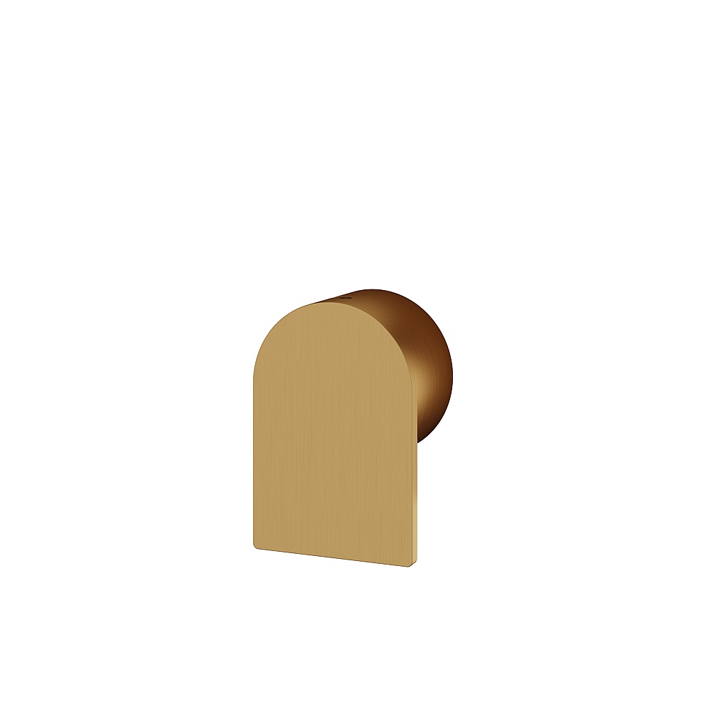 Aquabrass ABSH92095BGD Alpha Handle for Thermo Trimset - Brushed Gold