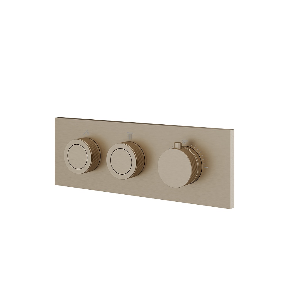 Aquabrass ABSTTO2WBN Touch 2-Way Shower Trim - Brushed Nickel