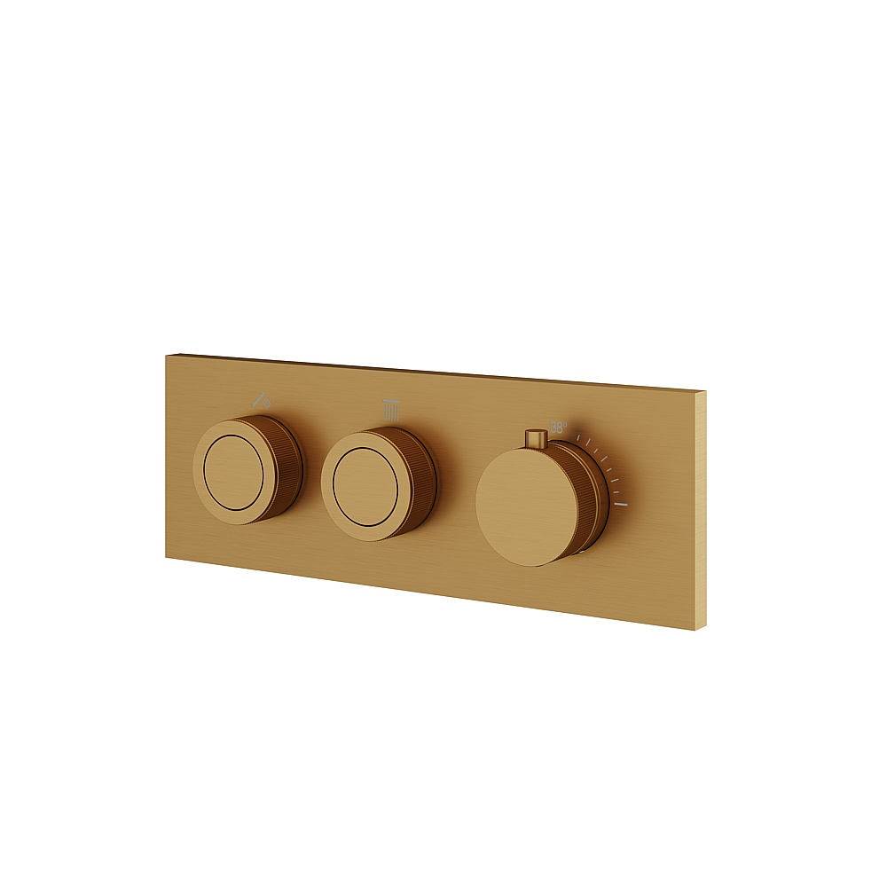 Aquabrass ABSTTO2WBGD Touch 2-Way Shower Trim - Brushed Gold
