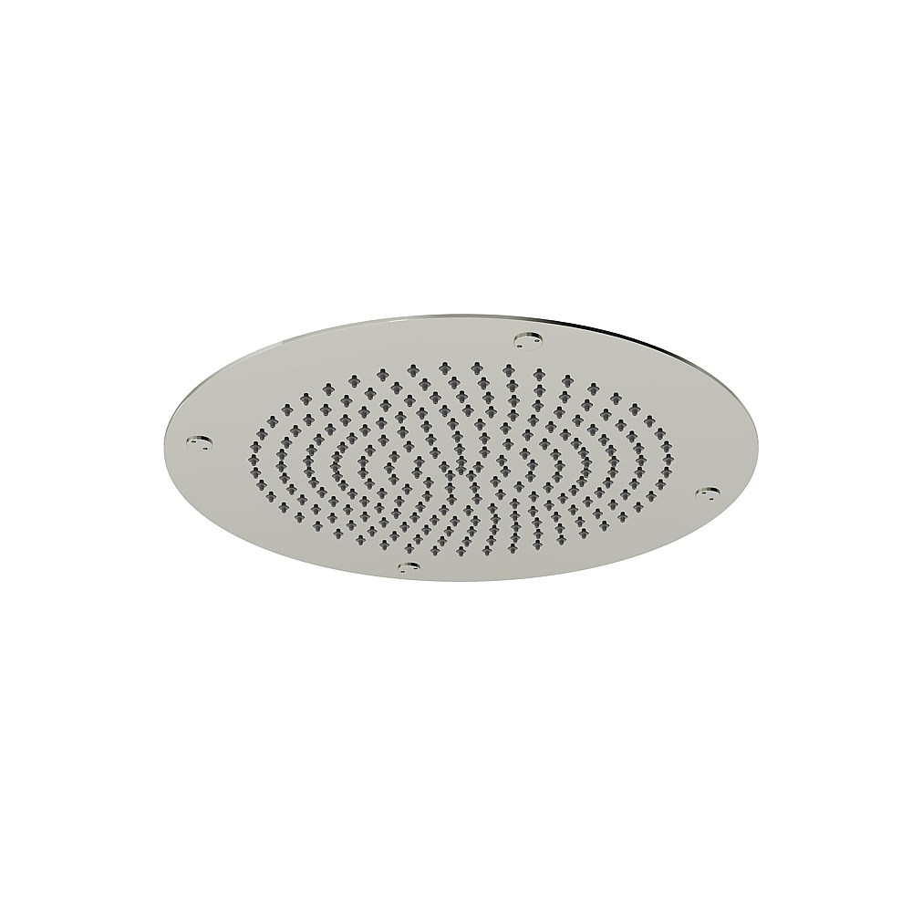 Aquabrass ABSC00714PN Aquaflush 14'' Round Recessed Rainhead - Polished Nickel
