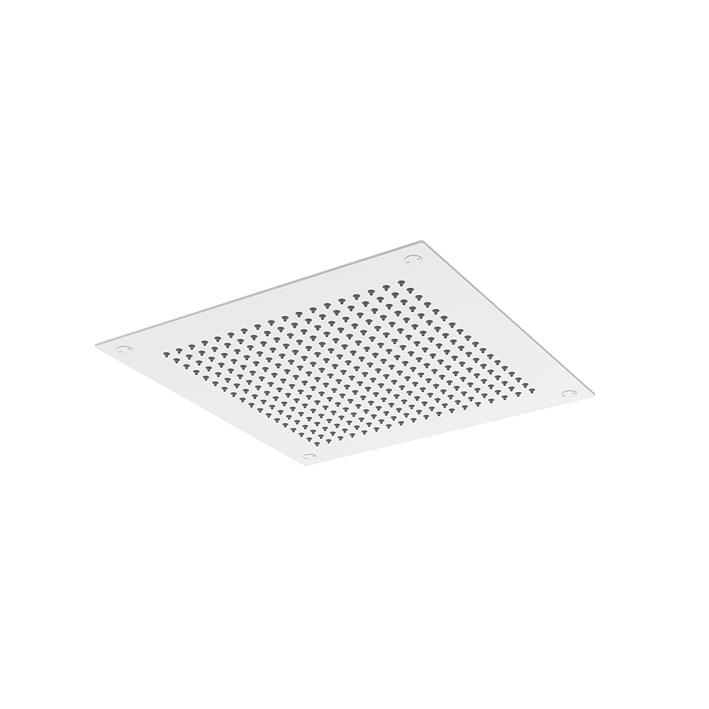 Aquabrass ABSC00828WH Aqua Flush 14x14 Recessed Rainhead - White