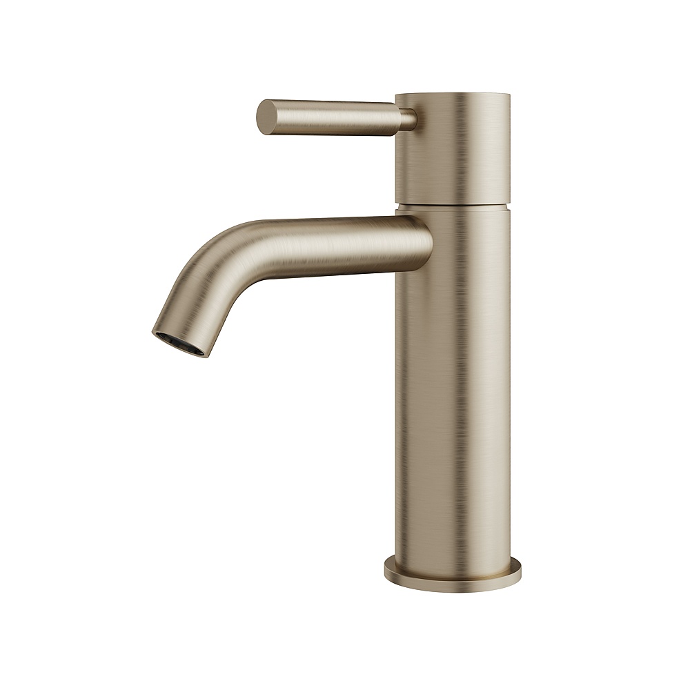Aquabrass ABFB48014BN Aria Single-Hole Lavatory Faucet - Brushed Nickel