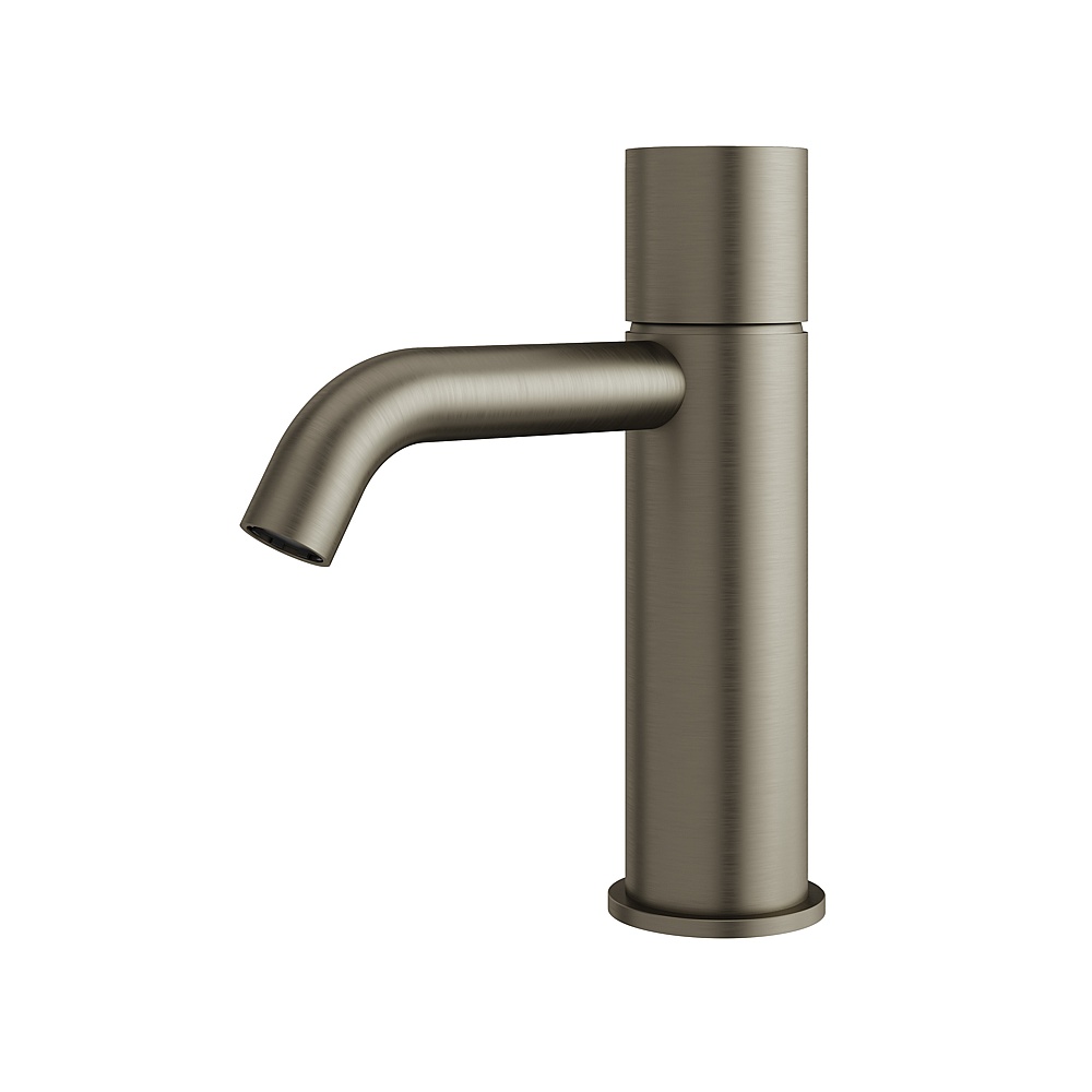 Aquabrass ABFB48114BBC Aria Single-Hole Lavatory Faucet - Brushed Black Chrome