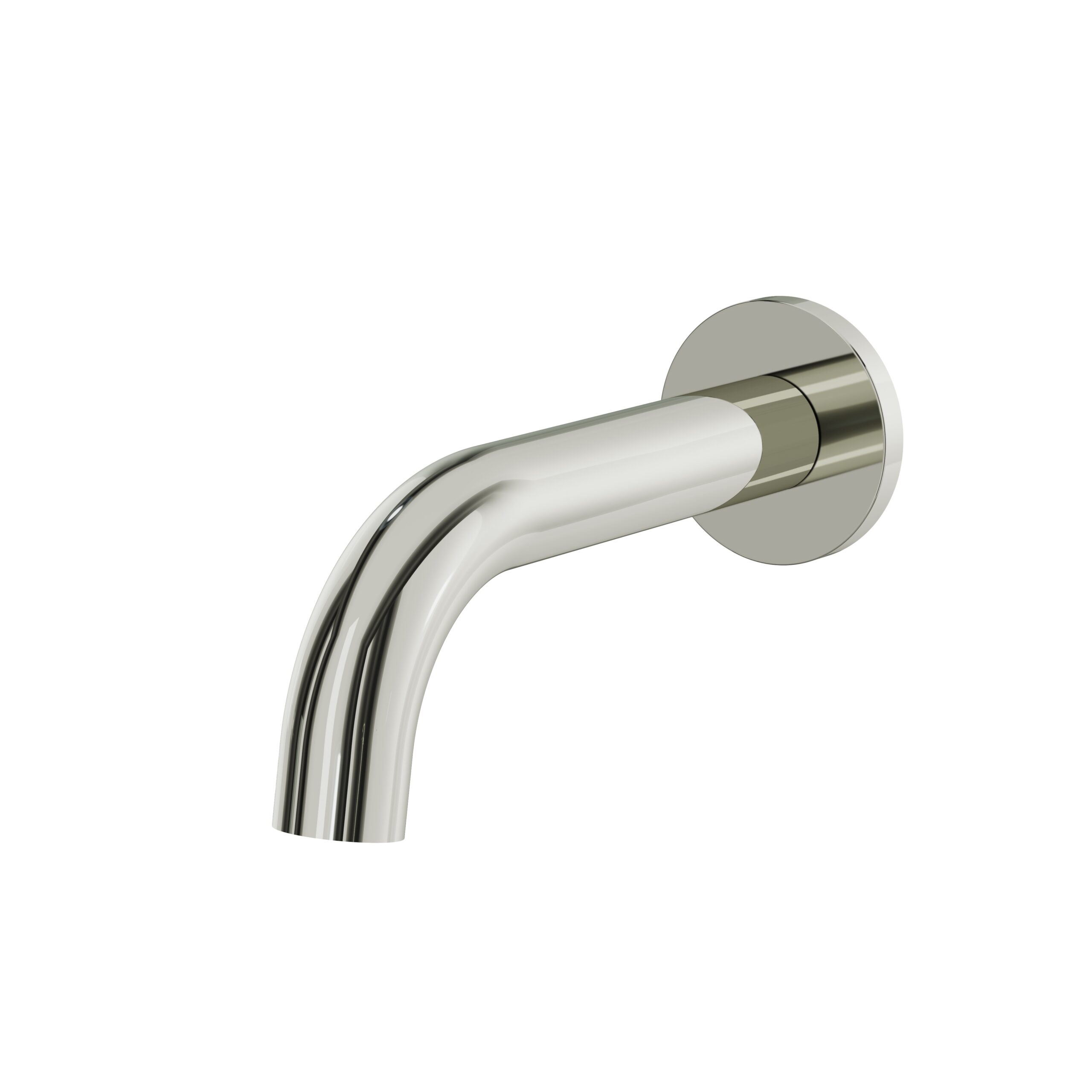 Aquabrass ABSC48032PN Aria Tub Spout No Diverter - Polished Nickel