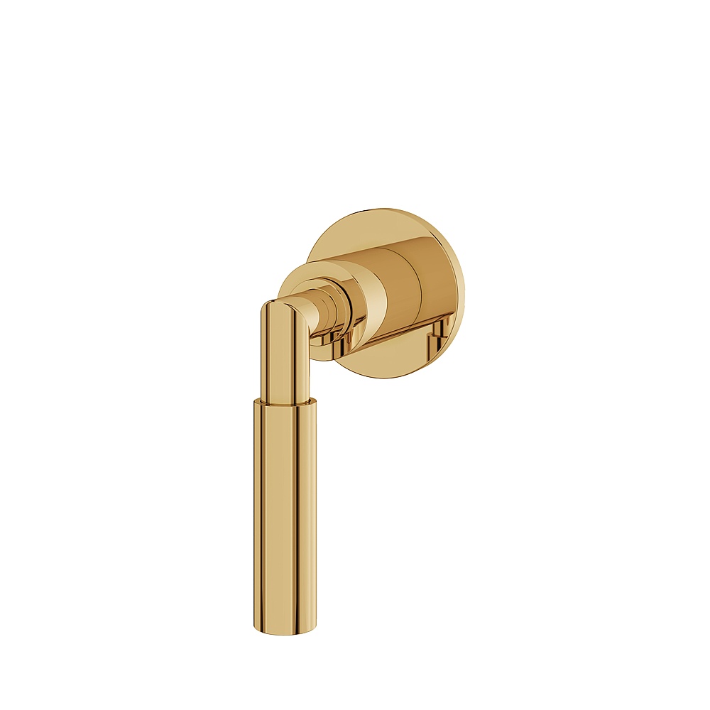 Aquabrass ABSTR2348PGD Aria Trim Set Three-Way Shared for 61934 Valve - Polished Gold