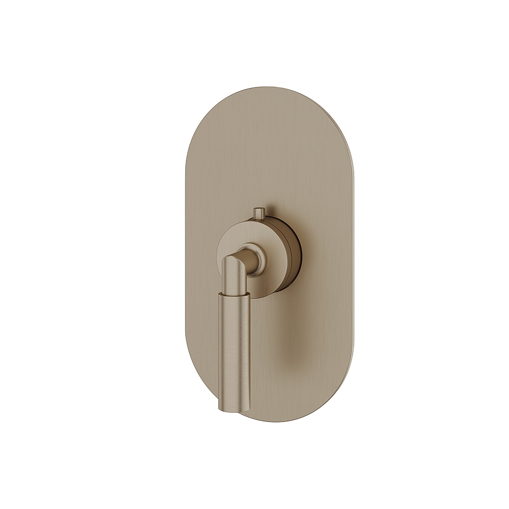 Aquabrass ABSTR3048BN Aria Trim Set for T12000 Valve - Brushed Nickel