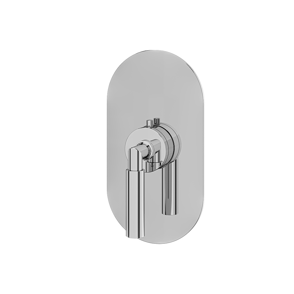 Aquabrass ABSTR3048PC Aria Trim Set for T12000 Valve - Polished Chrome