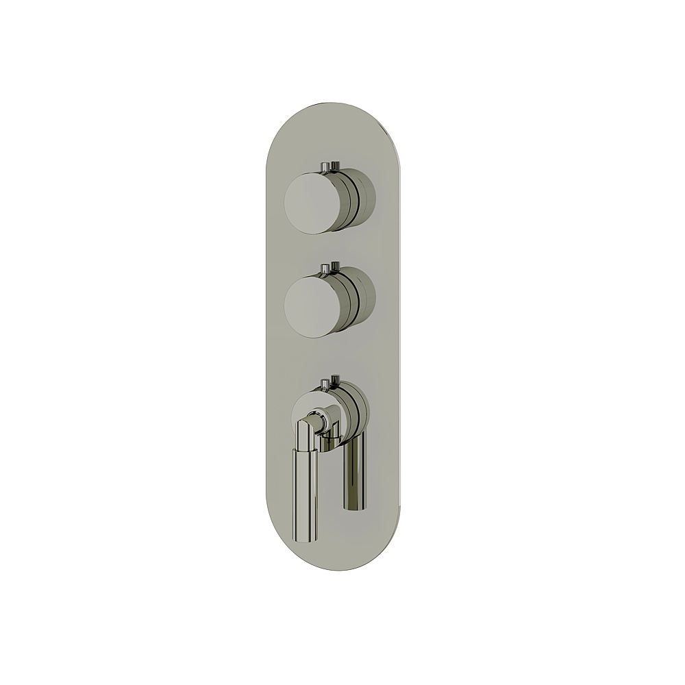 Aquabrass ABSTR3248PN Aria Trim Set for T12002 Valve - Polished Nickel