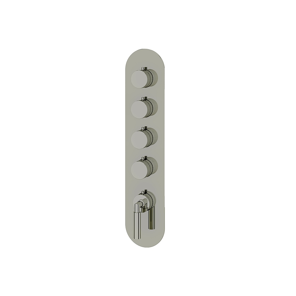 Aquabrass ABSTR3448PN Aria Trim Set for T12004 Valve - Polished Nickel
