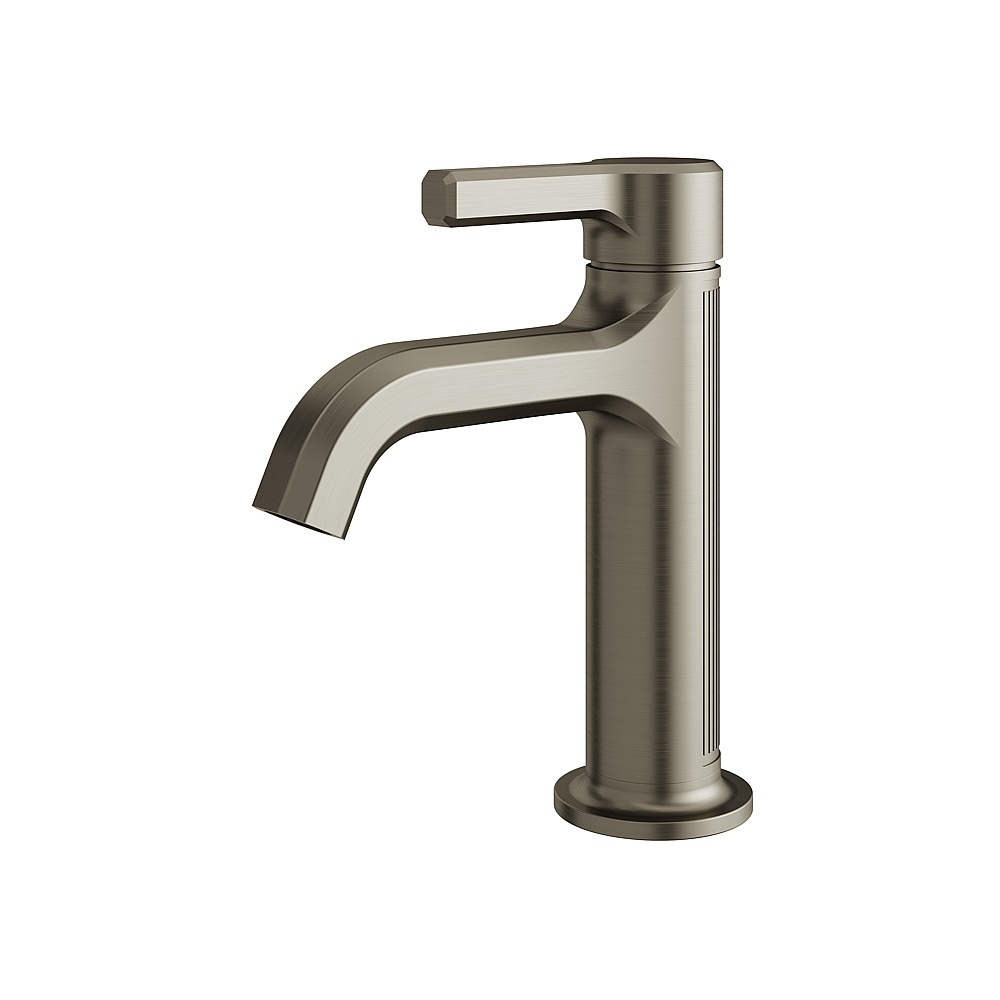 Aquabrass ABFB47014BBC Ariston Single Hole Lavatory Faucet - Brushed Black Chrome