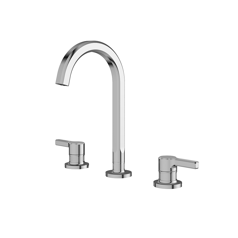 Aquabrass ABFB47016PC Ariston Widespread Lavatory Faucet - Polished Chrome