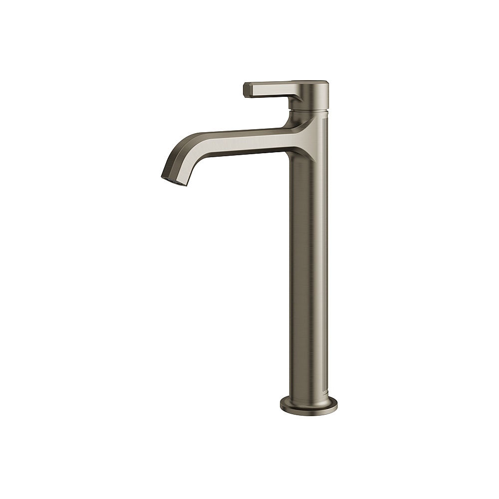 Aquabrass ABFB47020BBC Ariston Single Hole Tall Lavatory Faucet - Brushed Black Chrome