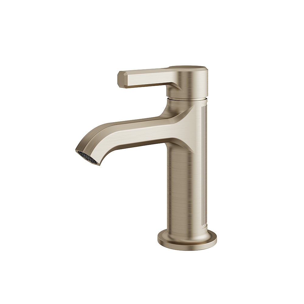 Aquabrass ABFB47024BN Ariston Single Hole Bidet Faucet - Brushed Nickel