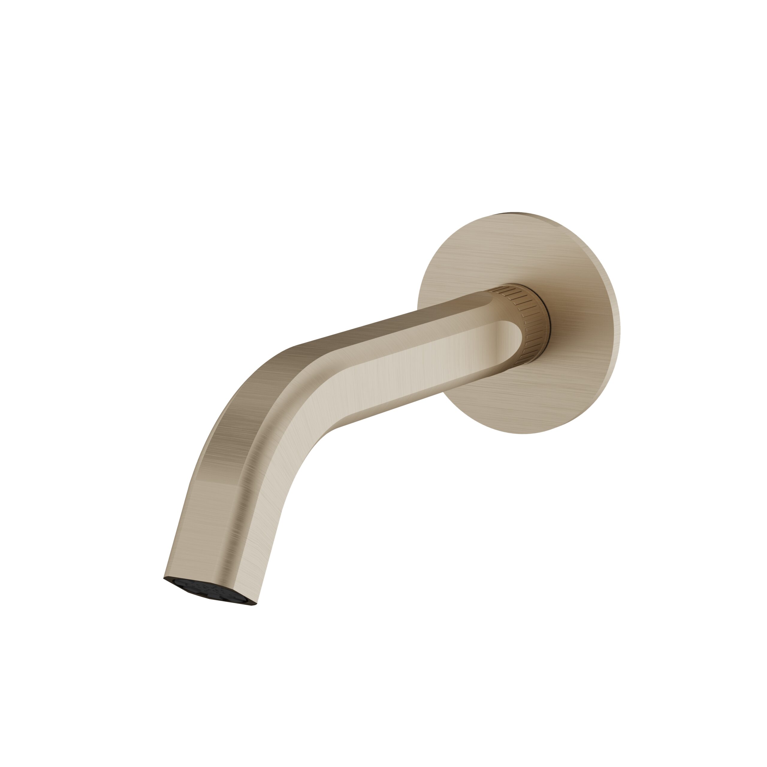 Aquabrass ABSC47032BN Ariston Wallmount Tub Spout - Brushed Nickel