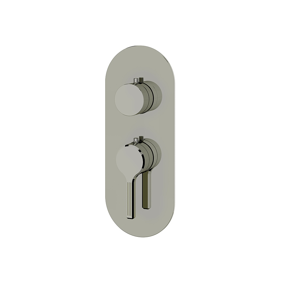 Aquabrass ABSTR3147PN Ariston Trim Set for T12001 Valve - Polished Nickel