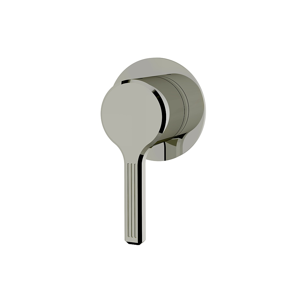 Aquabrass ABSTR1247PN Ariston Trim Set -2-Way Non-Shared for 61934 Valve - Polished Nickel