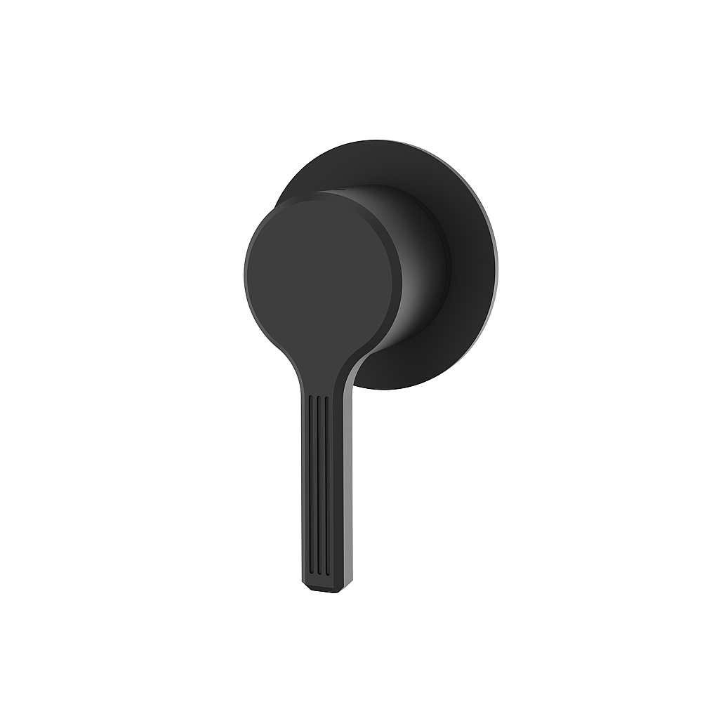 Aquabrass ABSTR2347BK Ariston Trim Set -3-Way Shared for 61934 Valve - Black