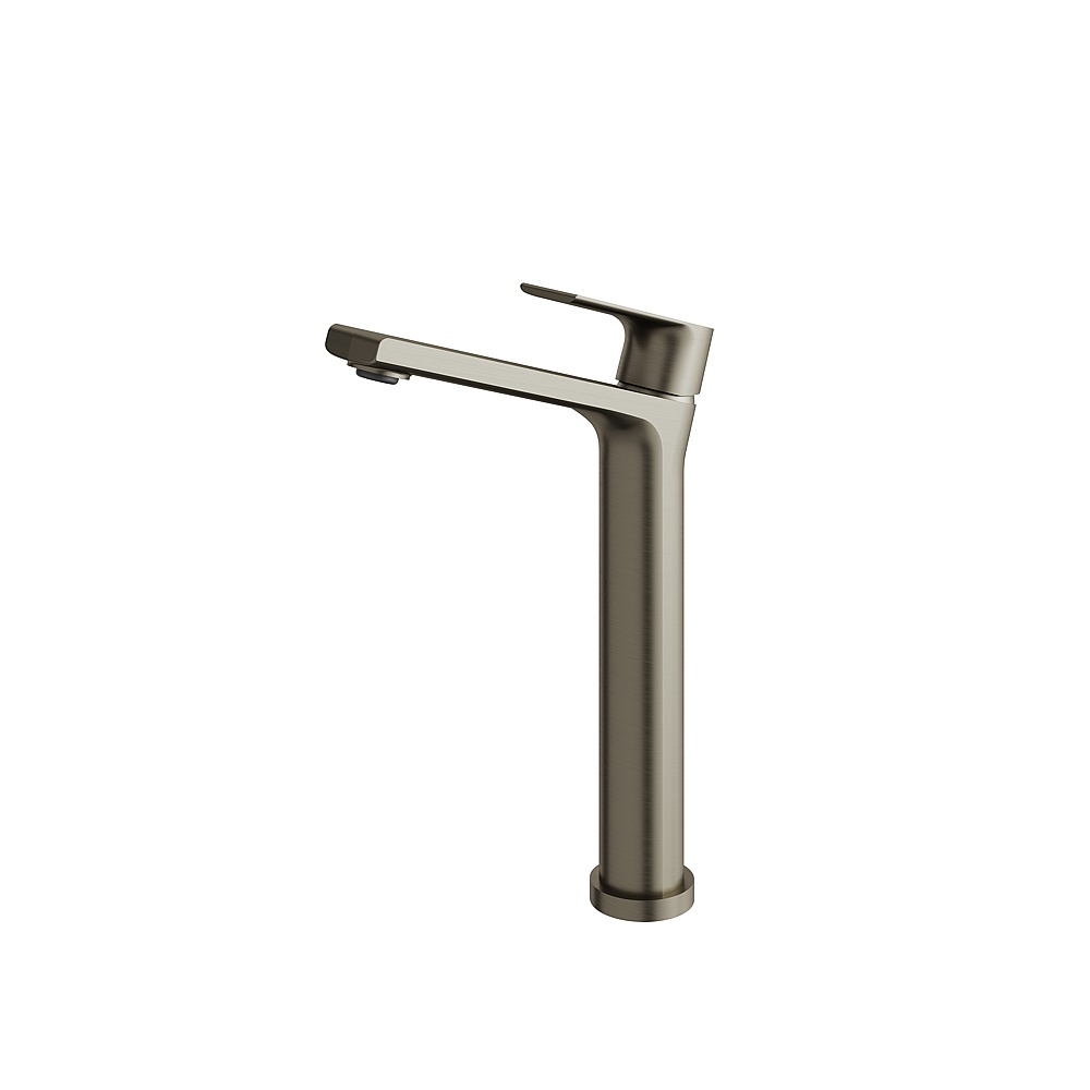 Aquabrass ABFB05020BBC Bamboo Tall Single-Hole Lavatory Faucet - Brushed Black Chrome